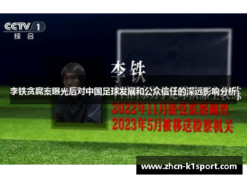 李铁贪腐案曝光后对中国足球发展和公众信任的深远影响分析